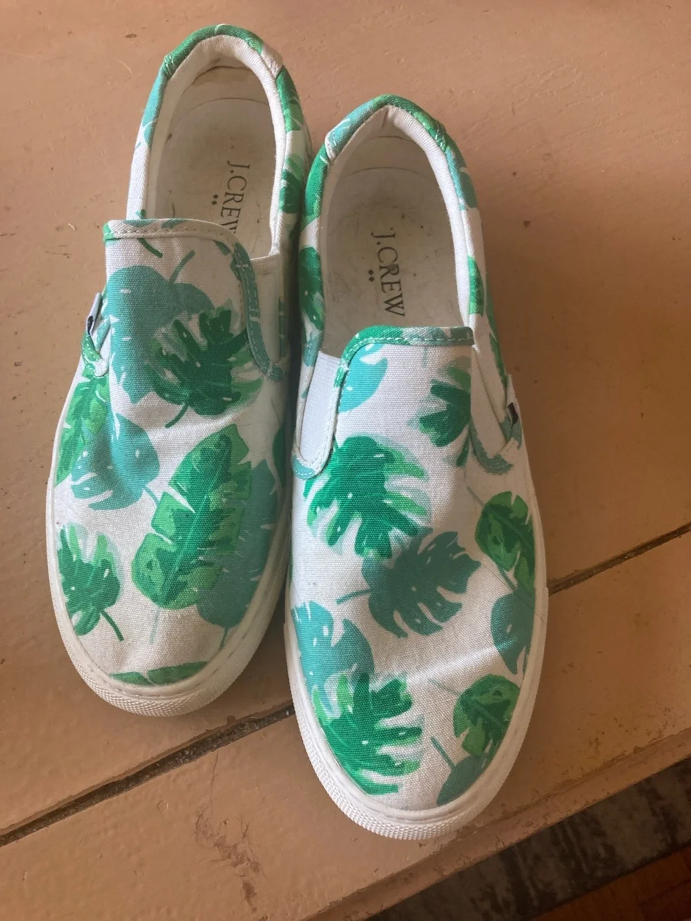 J. Crew slip canvas